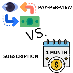 ppv model vs subscription model